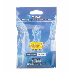 Dragon Shield Perfect Fit Thick Inner Sleeves Clear