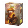 Dragon Shield Standard Dual Art Sleeves - Fire Horse (100)