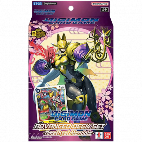Digimon Card Game Amethyst Mandala Advanced Deck ST22