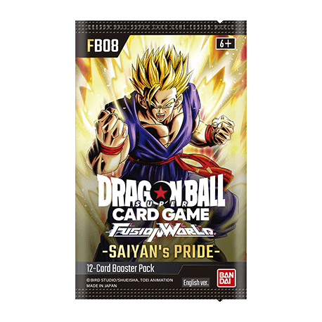 Dragon Ball SCG Fusion World SAIYANs PRIDE Booster FB08