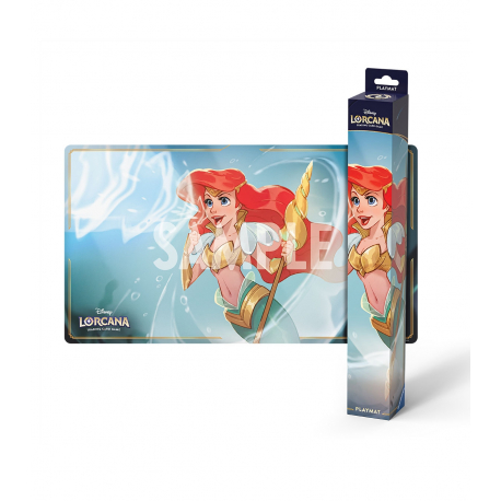 Disney Lorcana Winterspell Playmat Ariel-Sonic Warrior S11