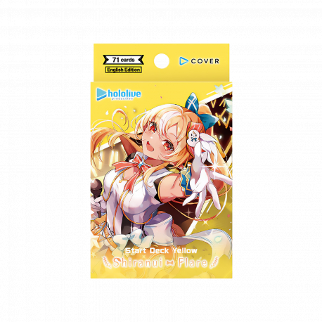 Hololive-Card Game Start Deck Yellow Shiranui Flare