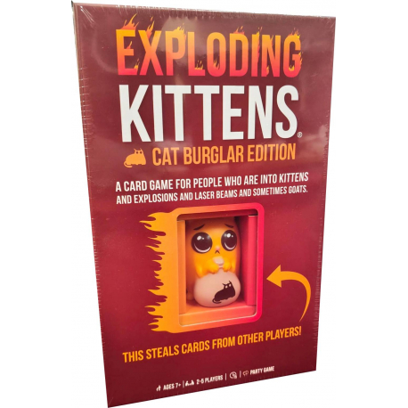 Exploding Kittens: Cat Burglar Edition-Caixa Danificada