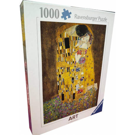 Ravensburger Puzzle - Klimt: El Beso 1000pc-DANIFICADA