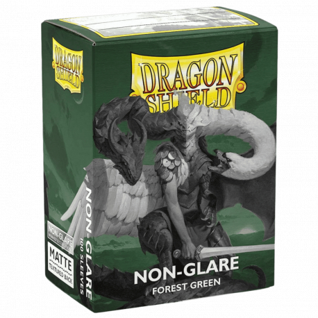 Dragon Shield MATTE NON GLARE - Green (100)