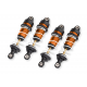 Aluminum GTR Shocks, ORANGE (Mini MAXX)