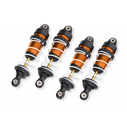 Aluminum GTR Shocks, ORANGE (Mini MAXX)
