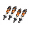Aluminum GTR Shocks, ORANGE (Mini MAXX)