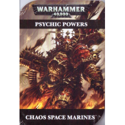43-02-60 PSYCHIC CARDS:CHAOS SPACE MARINE:ENGLISH