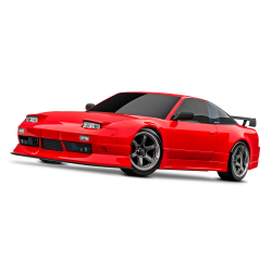 4-Tec Drift Nissan 240SX Brushed RED