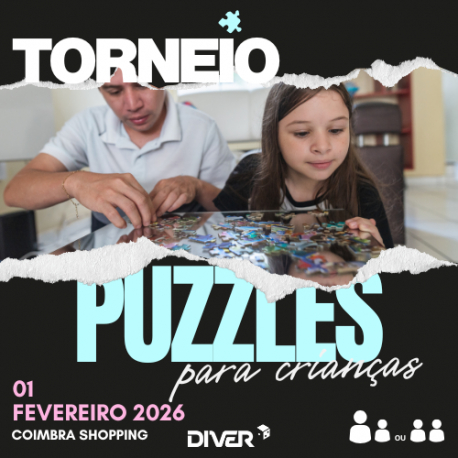 Inscrição 01-02 Torneio Puzzles Kids (CShopping) 2026