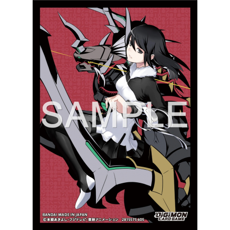 Digimon Card Game Official Sleeves Yuuko Kamishiro