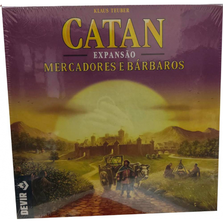 Catan Mercadores e Bárbaros (PT) Caixa Danificada