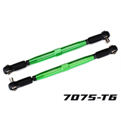 TUBES 157 mm Green Aluminum Toe Links (2)
