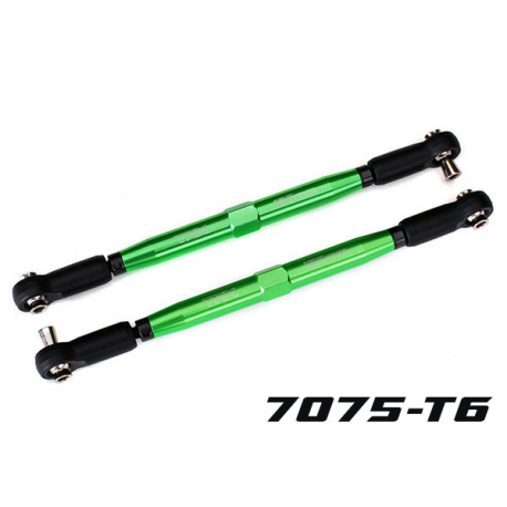 TUBES 157 mm Green Aluminum Toe Links (2)