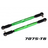TUBES 157 mm Green Aluminum Toe Links (2)