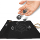 Enhance Tabletop Roll on a Scroll Bag with Dice Black