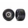 Gray Rear Mini XRT Wheels w/ Gravix Tires (2)