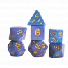 Sirius Dice Unicorn Dice Set Blue 7-Die Set