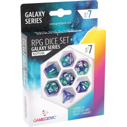 Gamegenic Galaxy Series Neptune 7-Die Set