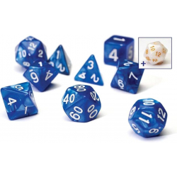 Sirius Dice Pearl Blue Acrylic