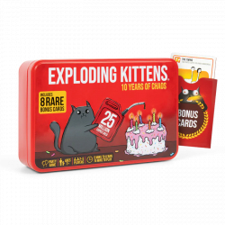 Exploding Kittens 10 Years Anniversary Tin Edition EN
