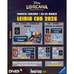 Entrada Torneio Lorcana LeiriaCon 2026