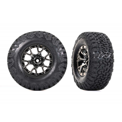 Ford Raptor R Black Rear Wheels with BFG Tires (2)