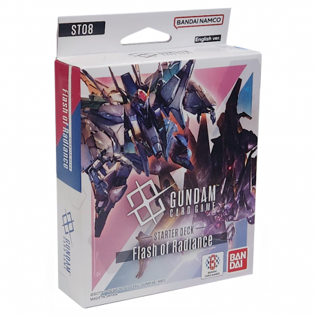 Gundam Card Game Starter Flash of Radiance ST08