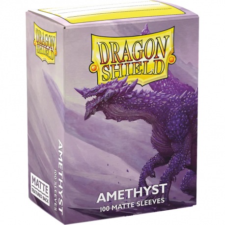 Dragon Shield Sleeves MATTE (100) Amethyst
