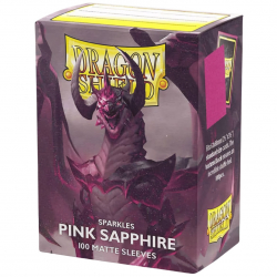 Dragon Shield Sleeves MATTE (100) Pink Sapphire