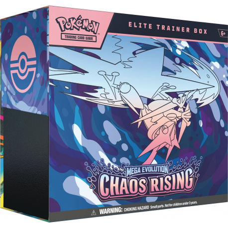 PKM Mega Evolution: Chaos Rising Elite Trsainer Box