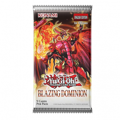 YGO Blazing Dominion Booster