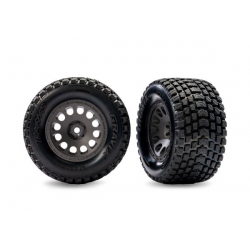 Gray Front Mini XRT Wheels w/ Gravix Tires (2)