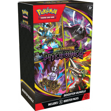 PKM Mega Evolution: Pitch Black Booster Bundle
