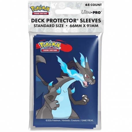 PKM: Mega Charizard X Sleeves (65)