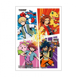 Digimon Card Game Official Sleeves Data Squad