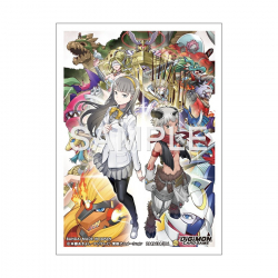 Digimon Card Game Official Sleeves Inori Misono & Aegiomon