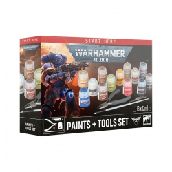 Warhammer 40000 Paints and Tools Set