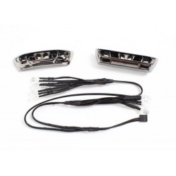 LED lights, light harness (4 clear, 4 red) bumpers, front