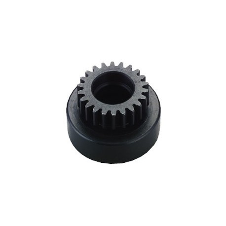 Clutch bell, (22T) 5x8x0.5mm fiber washer (2) 5mm E-clip