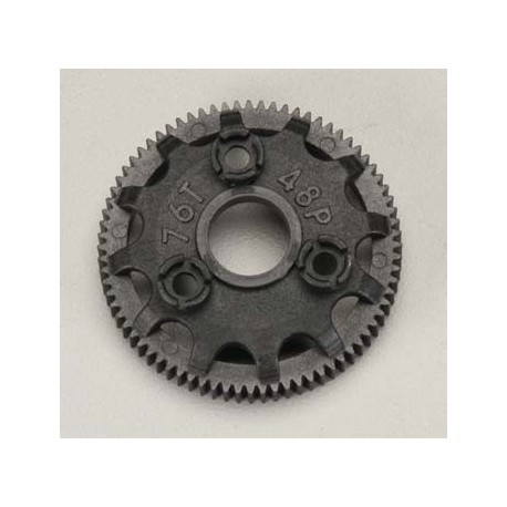 Spur gear, 76T (48P) (for models w/ Torque-Control slipper