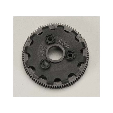 Spur gear, 90T (48P) (for models w/ Torque-Control slipper