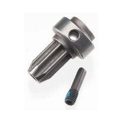 Drive hub, front, h. steel screw pin