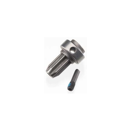 Drive hub, front, h. steel screw pin