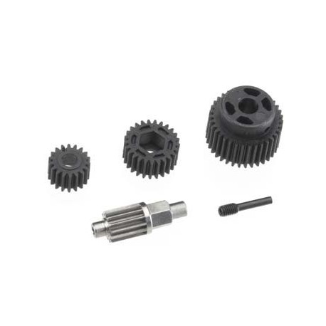 Gear set, transmission (w/ 18T, 25T input gears, 13T idler