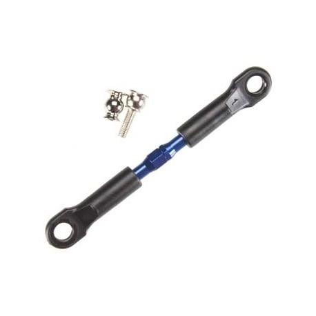 Turnbuckle, ALUM (blue-anod), camber link, front, 39mm