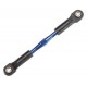 Turnbuckle, ALUM (blue-anod), camber link, rear, 49mm