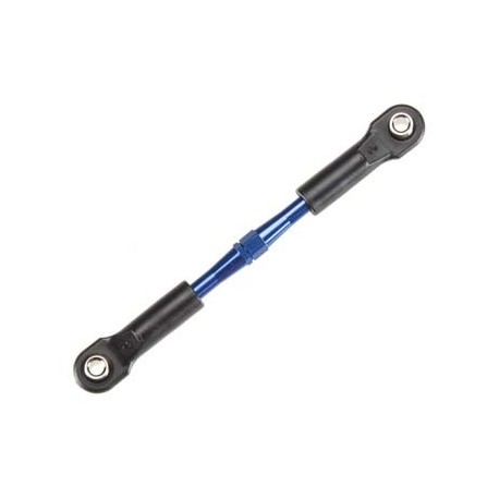 Turnbuckle, ALUM (blue-anod), camber link, rear, 49mm