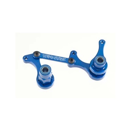 Steering bellcranks, drag link (blue-anod 6061-T6 ALUM)